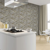 Arthouse Country Stone Brick Effect Wallpaper – Realistic Photographic Feature Wall Covering