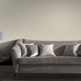 Arthouse Linen Texture Wallpaper with Linen-Look Finish – Paste the Paper Neutral Wall Covering, Natural