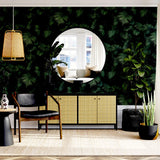 Arthouse Fern Wall Wallpaper – Photographic 3D-Effect Deep Green Fern Leaves, Paste the Paper