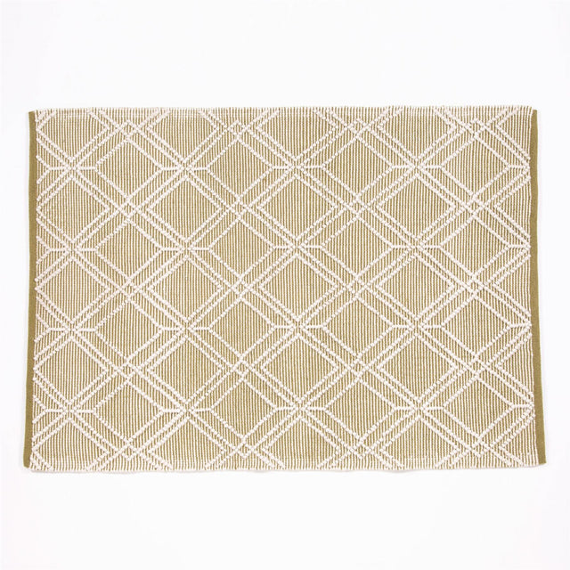 Blenheim olive recycled rug