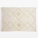 Windsor Geo Tufted Rug, 120 x 170cm – Hand Woven Recycled Plastic Bottle Revival Collection, Cream