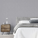 Arthouse Luxury Plain Heavyweight Vinyl Wallpaper with Textured Finish – Paste the Paper, Grey