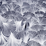 Arthouse Ginkgo Leaf Wallpaper with Metallic Finish – Paste the Paper Feature Wall, Grey and Silver