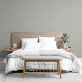 Arthouse Linen Texture Wallpaper with Subtle Lustre – Paste the Paper Feature Wall or Full Room, Light Grey