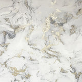 Arthouse Bahia Marble Wallpaper with Metallic Gold Detailing – Elegant Flat Surface Finish, Mono Gold