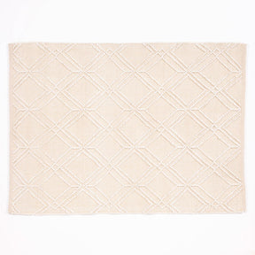 Blenheim cream recycled rug