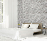 Arthouse Whitewashed Wall Wallpaper – Neutral Minimal Design for Feature Walls and Chimney Breasts, White
