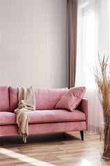 Arthouse Diamond Plain Textured Vinyl Wallpaper with Subtle Sparkle – Hardwearing Feature Wall, Blush Pink