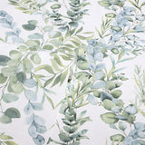 Arthouse Tranquil Wallpaper with Light and Dark Green Leaves – Watercolour Look Feature Wall, Green