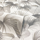 Arthouse Palm Grove Wallpaper with Palm Tree Design and Soft Matt Finish – Tropical Feature Wall, Natural