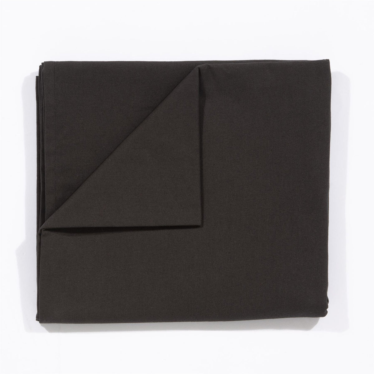 Avon 100% Cotton Tablecloth, 240 x 140cm – Formal & Occasional Dining Table Linen, Black