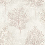 Arthouse Wonderland Woodland Vinyl Wallpaper with Glitter Finish – Textured Hardwearing Design, Natural