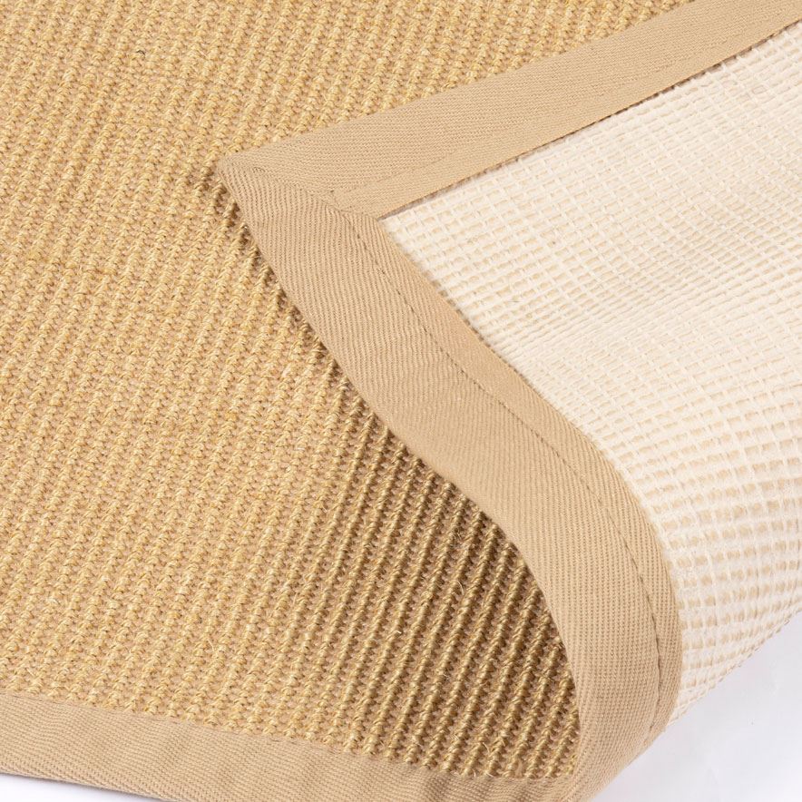 Esselle Home Swinton Sisal Jute Boucle Rug, 160 x 230cm – Reversible, Hard-Wearing Natural Fibres, Beige