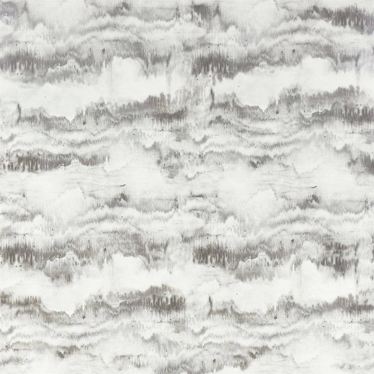 Arthouse Painted Canvas Expressionist Wallpaper – Paste the Wall Feature Wall Design, Grey