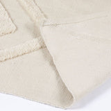 Esselle Home Windsor Geo Tufted Rug, 160 x 230cm – Recycled Plastic Bottles, Indoor Outdoor Use, Cream