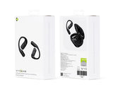 WYEWAVE Ultimate Comfort Open Ear True Wireless Stereo Headset with ENC Mics and USB-C Charging – Black