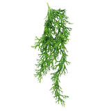 Leaf 80cm Hanging Artificial Staghorn Fern – Realistic Plastic Foliage, Trimmable Length