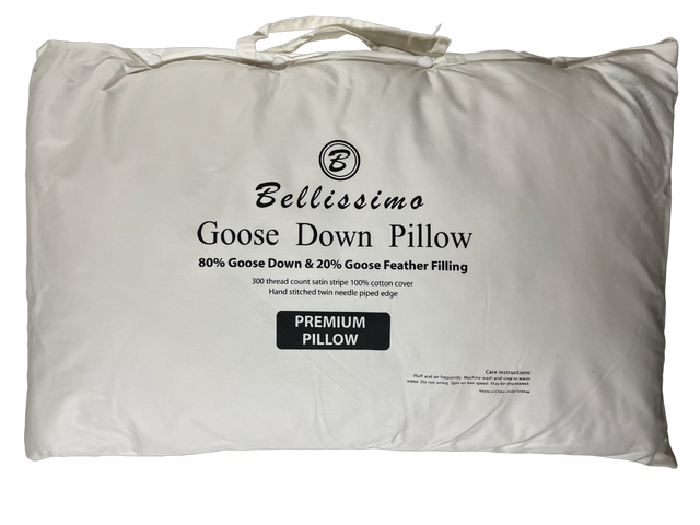 Hungarian white goose down pillow