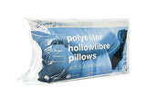 Sarah Jayne Polyester 500g Hollow Fibre Pillow Pair – Soft Bedding Set of 2