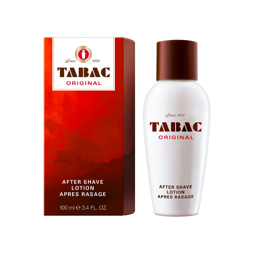 Tabac Original After Shave 100ml – Classic Men's Aftershave with Warm, Spicy & Woody Fragrance