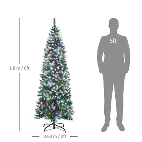 6ft classic green artificial Christmas tree