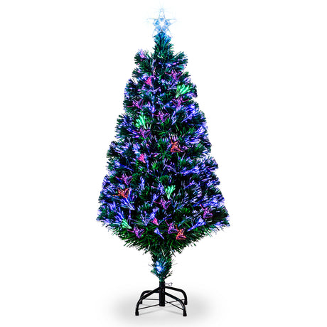 4ft green fibre optic Christmas tree