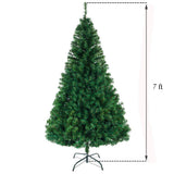 7ft artificial Christmas tree 1100 tips