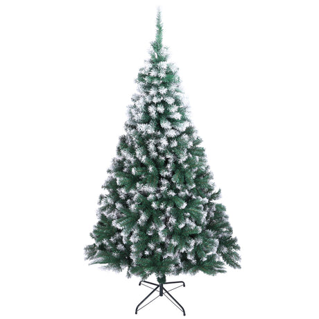 7ft white artificial Christmas tree