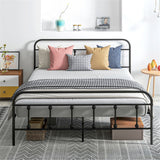 140cm double metal bed frame