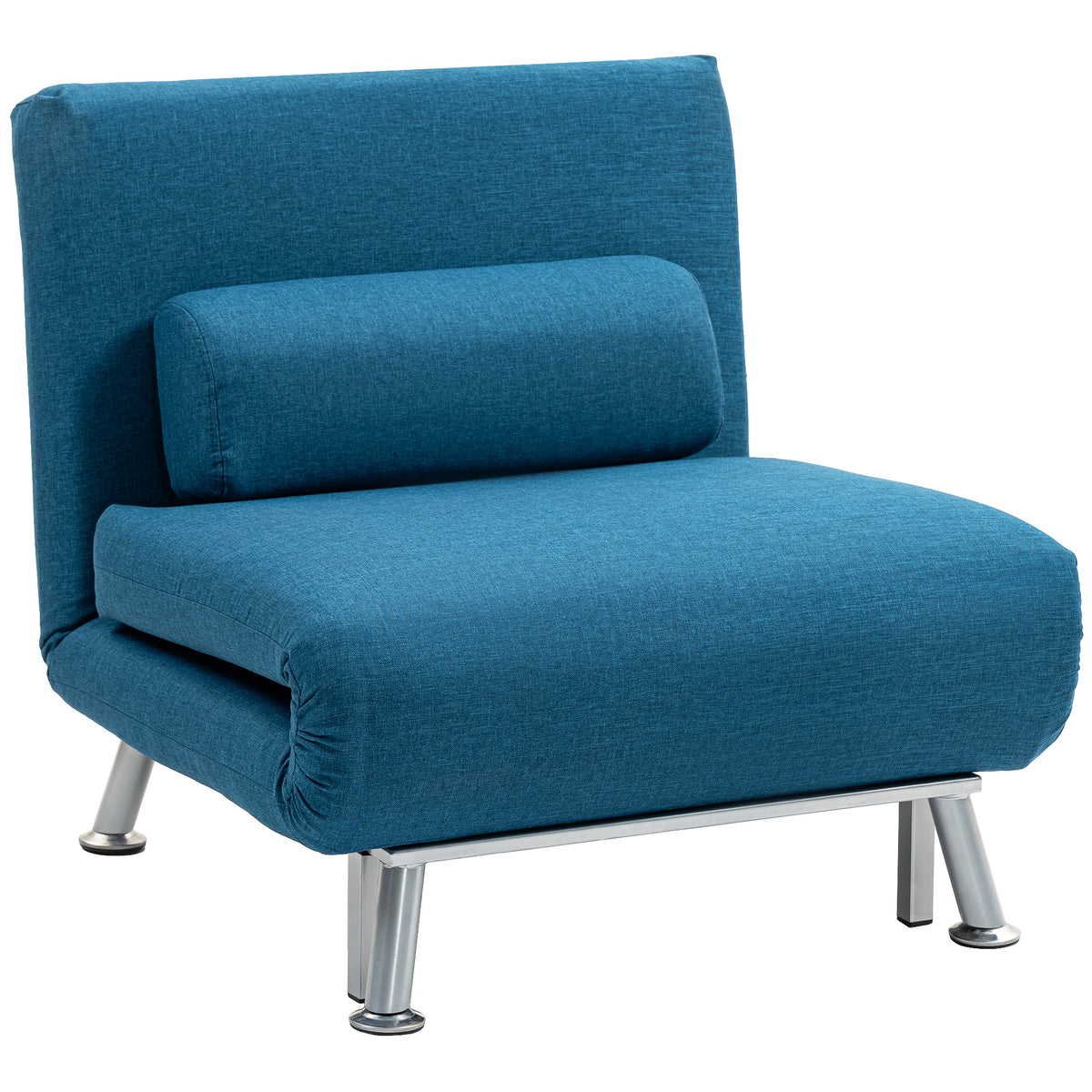 HOMCOM convertible chair 5-position recline diagram