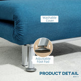 HOMCOM convertible chair assembly parts layout