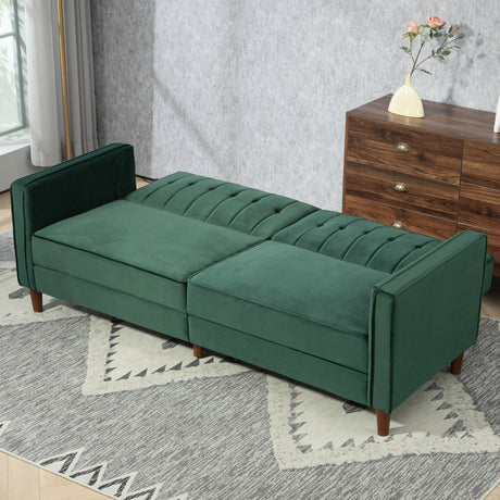 HOMCOM sofa bed dimensions diagram