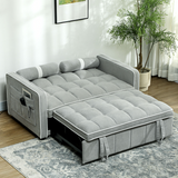 HOMCOM sofa bed in a living room setting