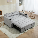 HOMCOM sofa bed steel frame construction detail