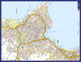 A to Z Map of Torquay 1000 Piece Jigsaw Puzzle – Collins Street Map Puzzle with Guide Print & Index
