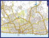A to Z Map of Blackpool 1000 Piece Jigsaw Puzzle – Collins Street Map Puzzle with Guide Print & Index