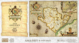 John Speed Anglesey Historical Map 1000 Piece Jigsaw Puzzle with Free A3 Guide Print – 1610 Map, 66 x 50cm