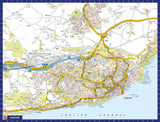 A to Z Folkestone Street Map 1000 Piece Jigsaw Puzzle with Guide Print & Full Index – Collins Map Puzzle Gift