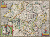 Ulster Historical Map 1000 Piece Jigsaw Puzzle (1610) – John Speed Atlas Print with Free A3 Guide