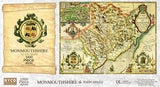 Montgomeryshire Historical Map 1000 Piece Jigsaw Puzzle (1610) – John Speed Atlas Print with Free A3 Guide