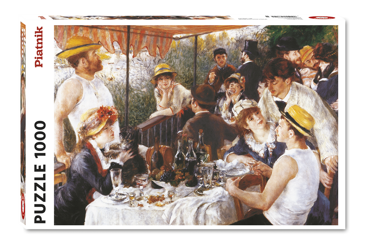Piatnik Renoir Boating Party 1000 Piece Jigsaw Puzzle – Famous Painting, Gift for Art Lovers