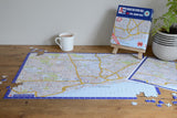 A to Z Map of Kingston upon Hull 1000 Piece Jigsaw Puzzle – Collins Street Map with Guide Print and Index