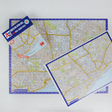 A to Z Map of Kingston upon Hull 1000 Piece Jigsaw Puzzle – Collins Street Map with Guide Print and Index
