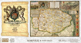 John Speed Northamptonshire Historical Map 1000 Piece Jigsaw Puzzle – 1610 Antique Map, 66 x 50cm