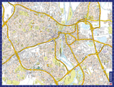 A to Z Map of Peterborough 1000 Piece Jigsaw Puzzle – Collins Street Map with Guide Print and Index
