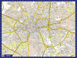 A to Z Map of Coventry 1000 Piece Jigsaw Puzzle with Guide Print & Full Index – Collins Street Map Gift