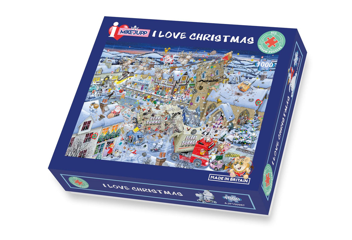 I Love Christmas 1000 piece jigsaw