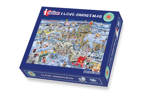 I Love Christmas 1000 piece jigsaw