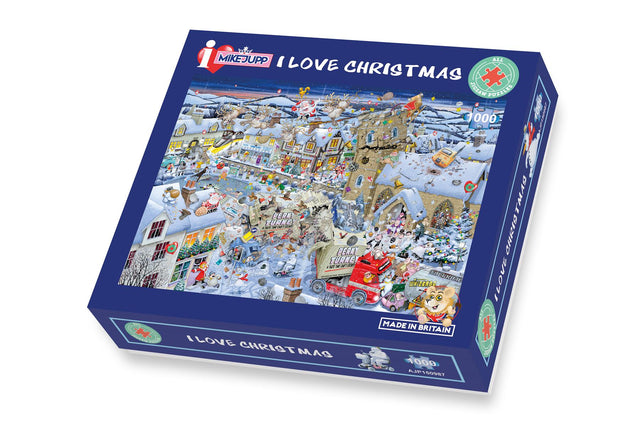 I Love Christmas 1000 piece jigsaw