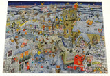 I Love Christmas by Mike Jupp 1000 Piece Jigsaw Puzzle – Humorous Festive Illustration, Christmas Gift